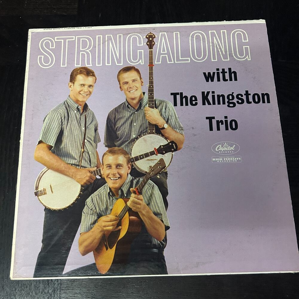STRING ALONG - with The Kingston Trio - Vinyl - Capitol Records T 1407